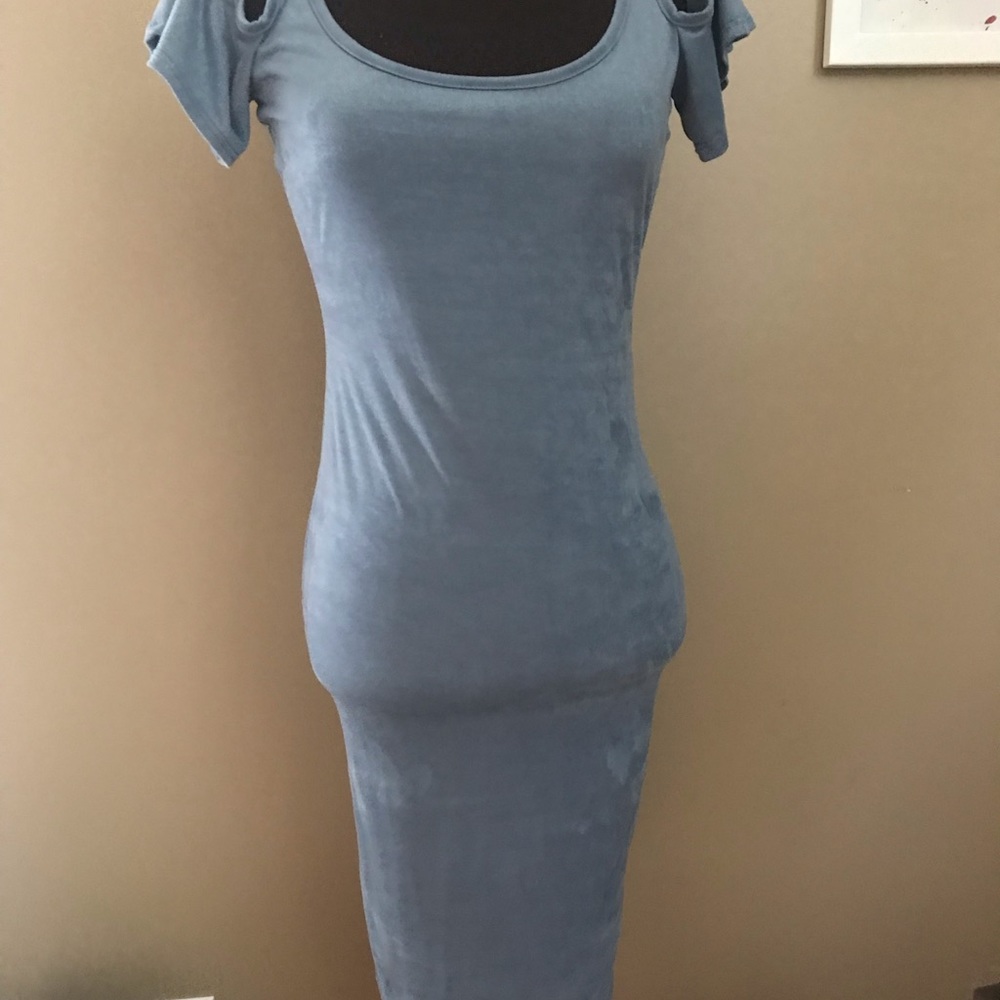 Cold shoulder dress